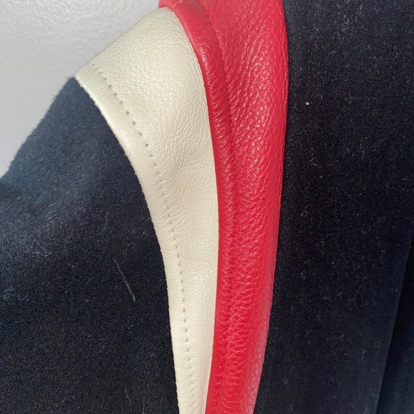 OVO October Very Own Wool Blend Varsity Jacket Sz XL Red Black Drake w/ Case - Picture 6 of 6